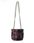 Paisley Silk Chain Pouch