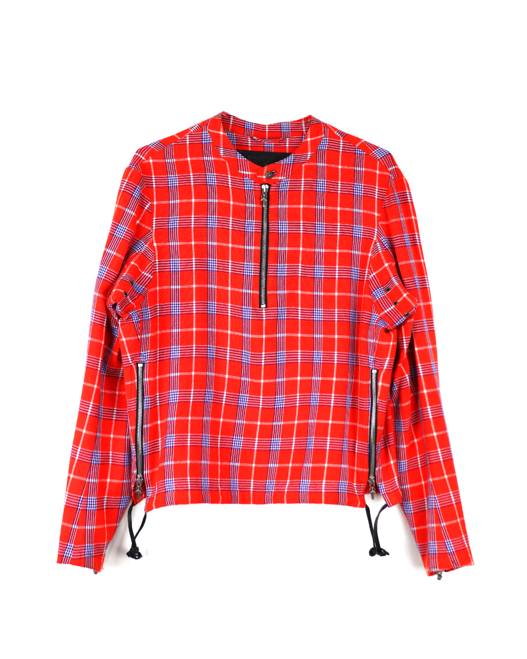 Ez Rider Masai Check Harf Zip Shirt