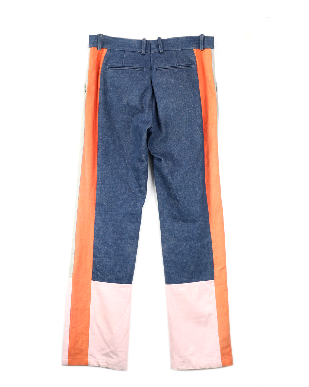 Denim Slacks Pants