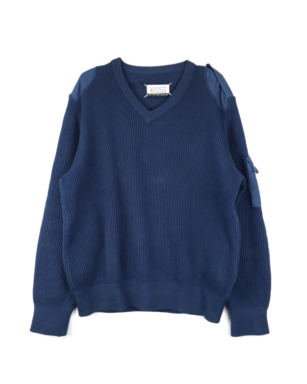 10 Corso Como Military V Neck Sweater