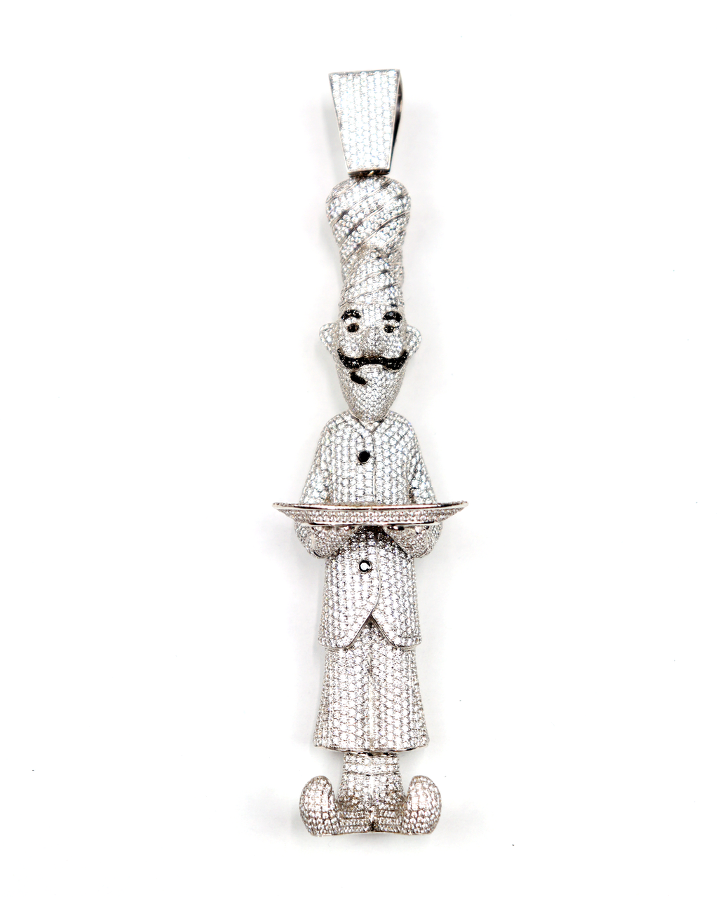"JACOB&amp;CO" Curry Up White Gold &amp; Diamond Pendant