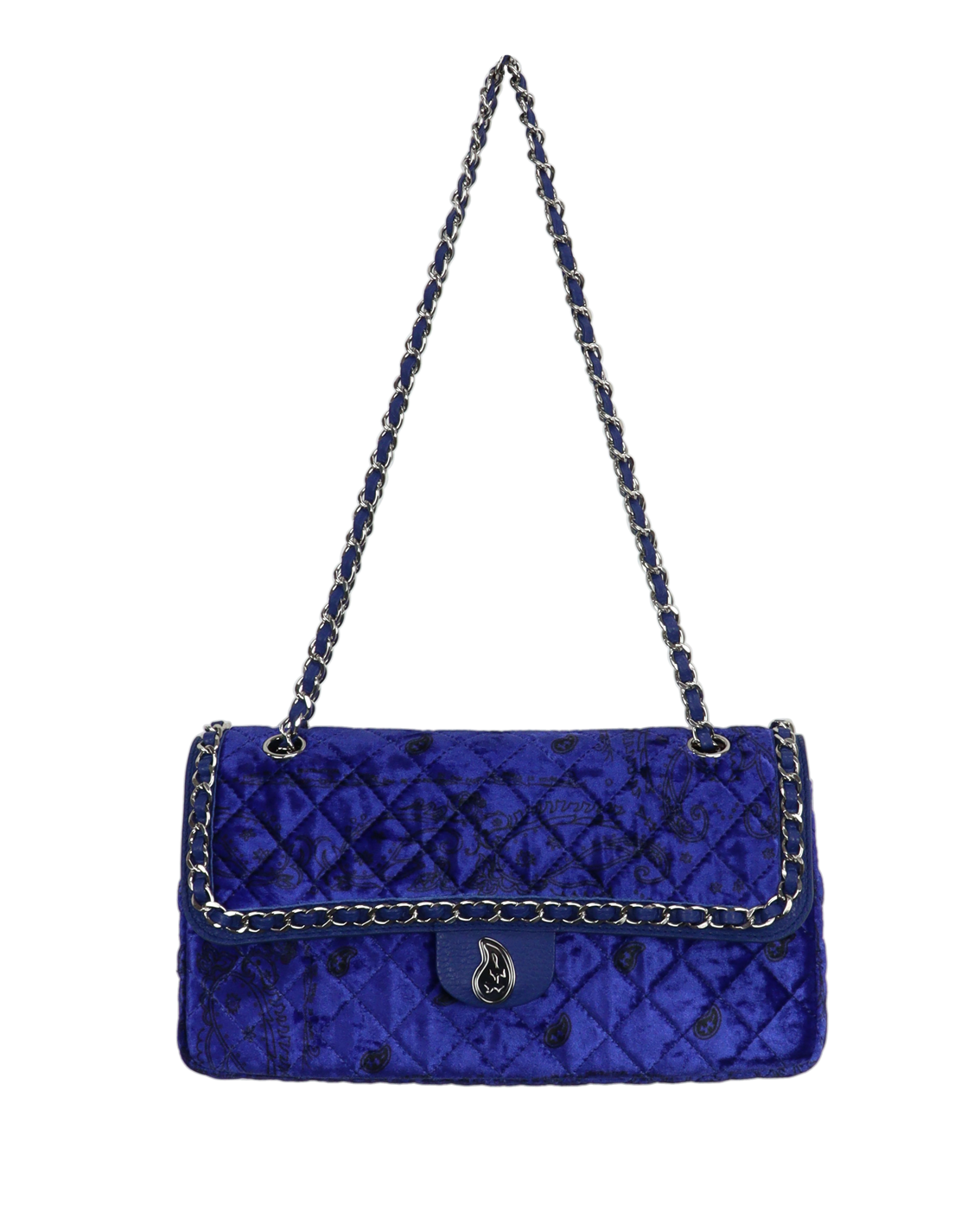 Paisley Quilting Chain Bag 30