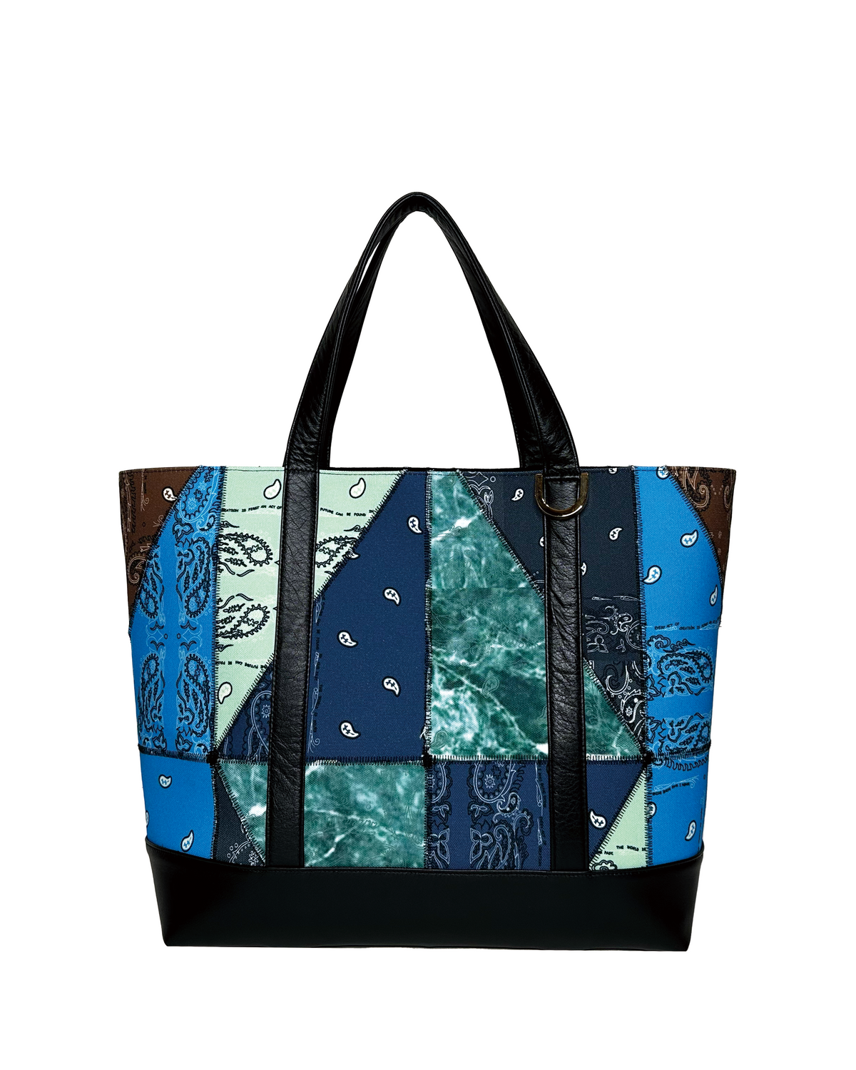 Geometric Paisley Tote Bag
