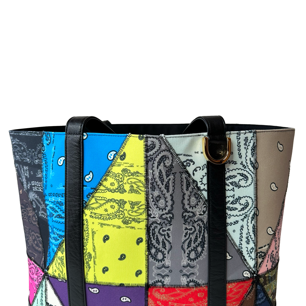 Geometric Paisley Tote Bag