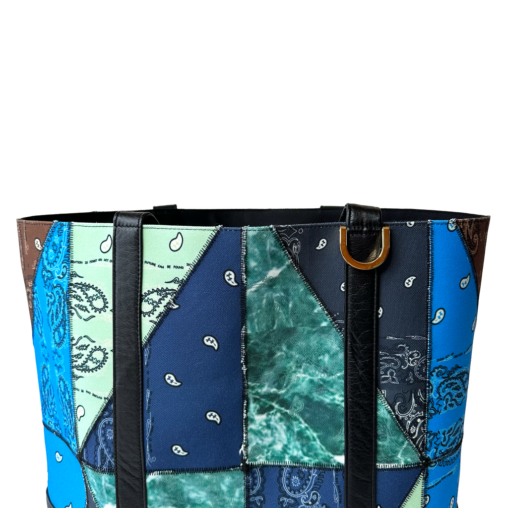 Geometric Paisley Tote Bag