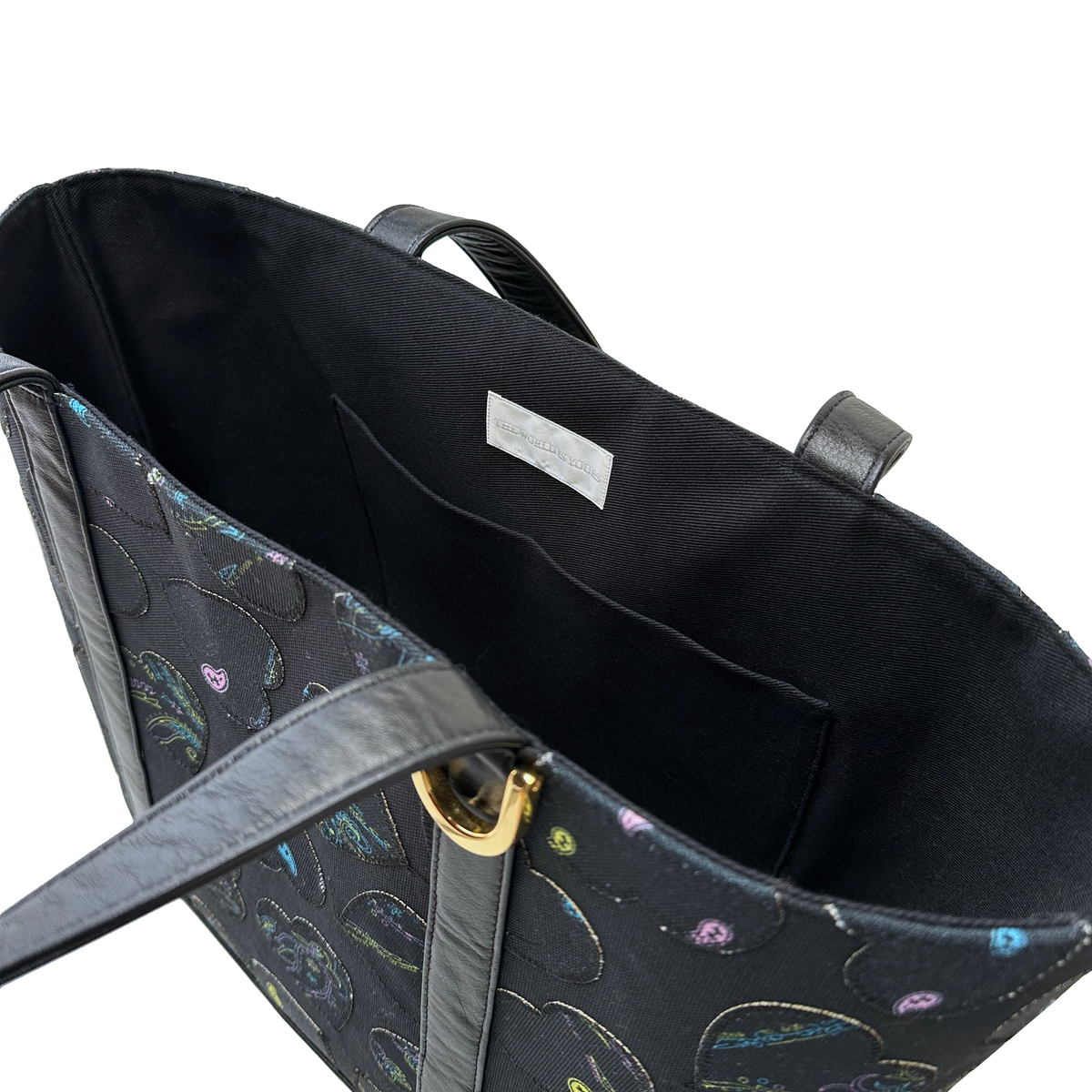 Heart Patch Paisley Tote Bag