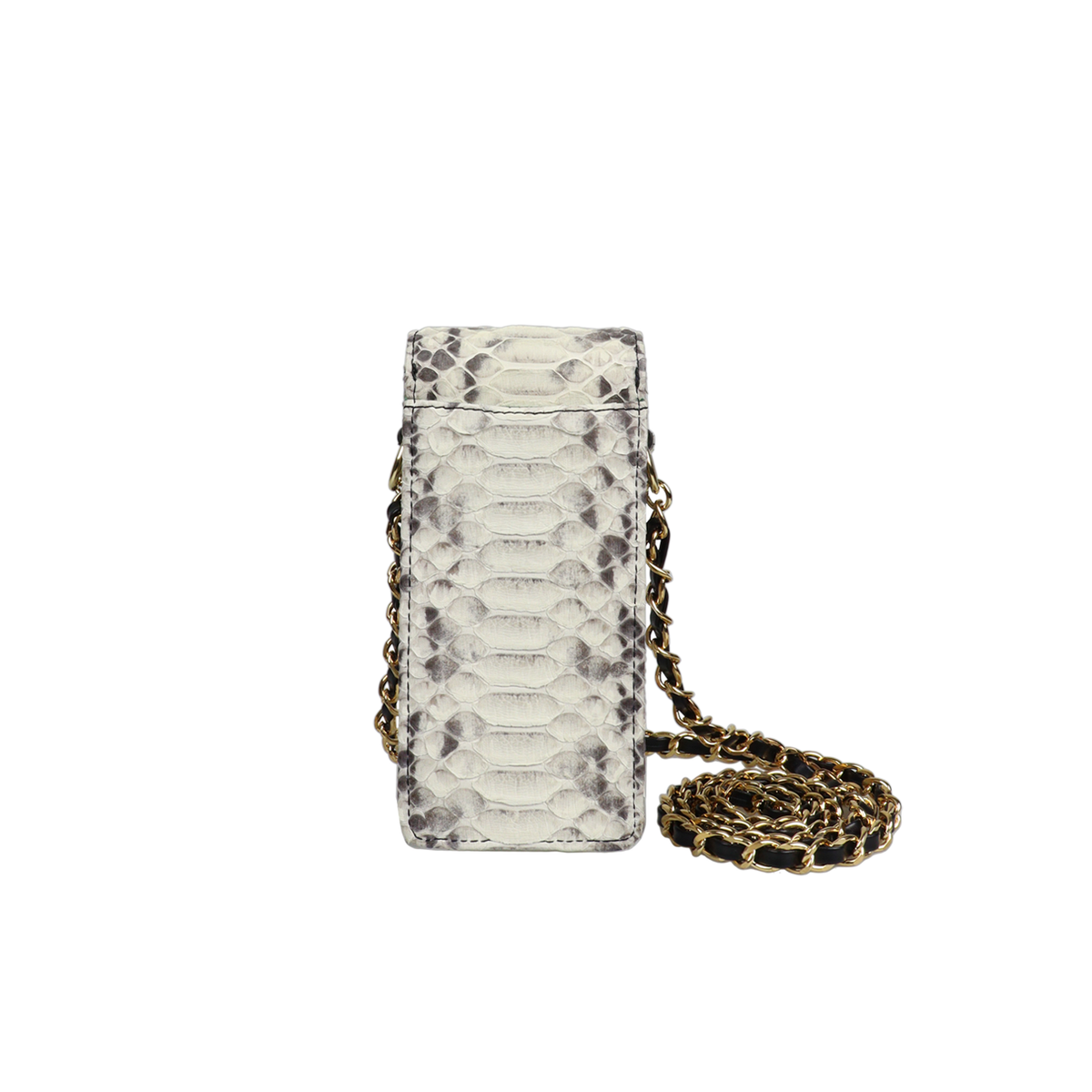 Exotic Leather Eyewear Chain Bag