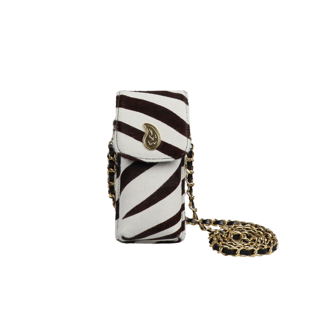 Exotic Leather Eyewear Chain Bag