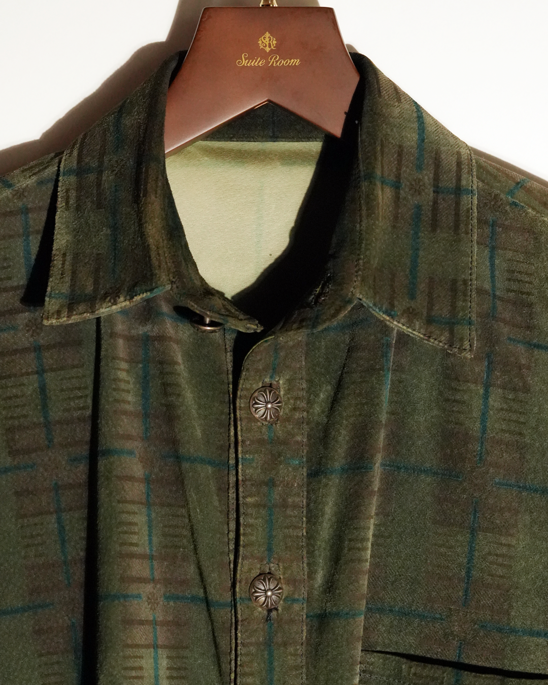 Suede Leather Shirt