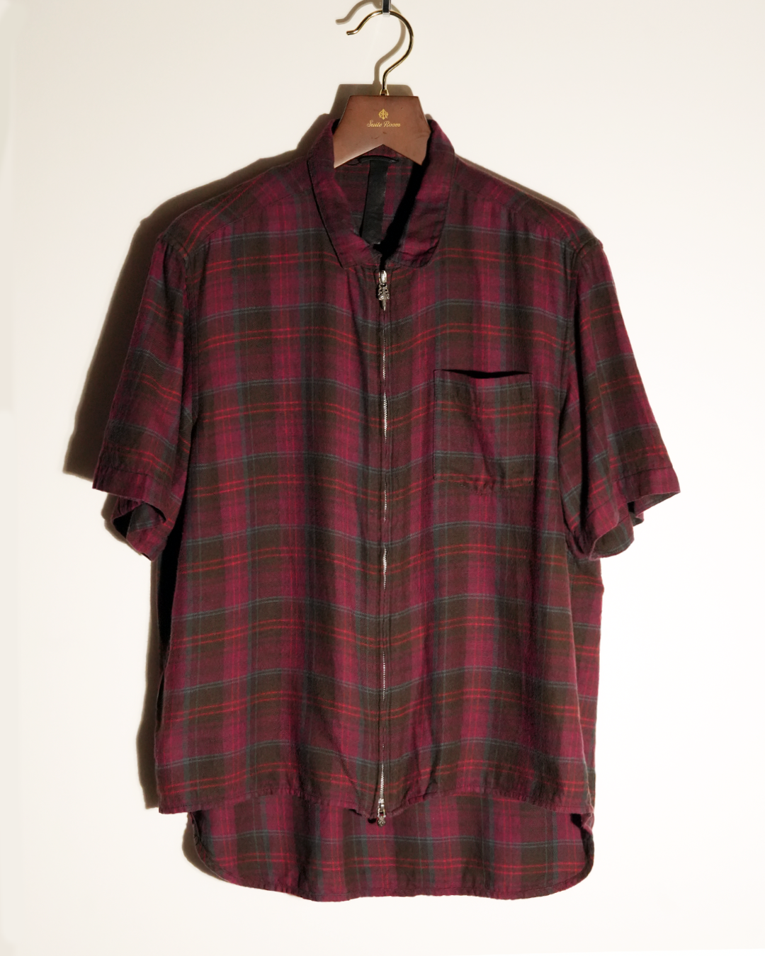 Dagger Zip S/L Check Shirt