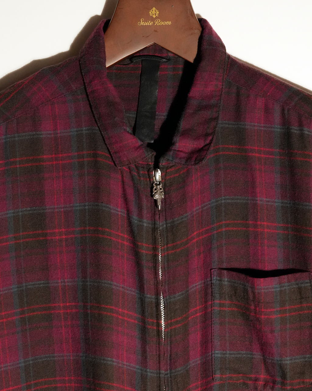 Dagger Zip S/L Check Shirt