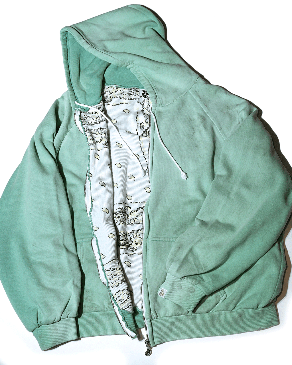Double Face Paisley Zip Hoodie (Store Exclusive)