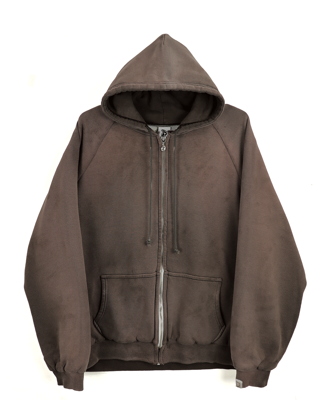 Double Face Paisley Zip Hoodie
