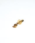 22k Mini Crossball  Stud Earrings