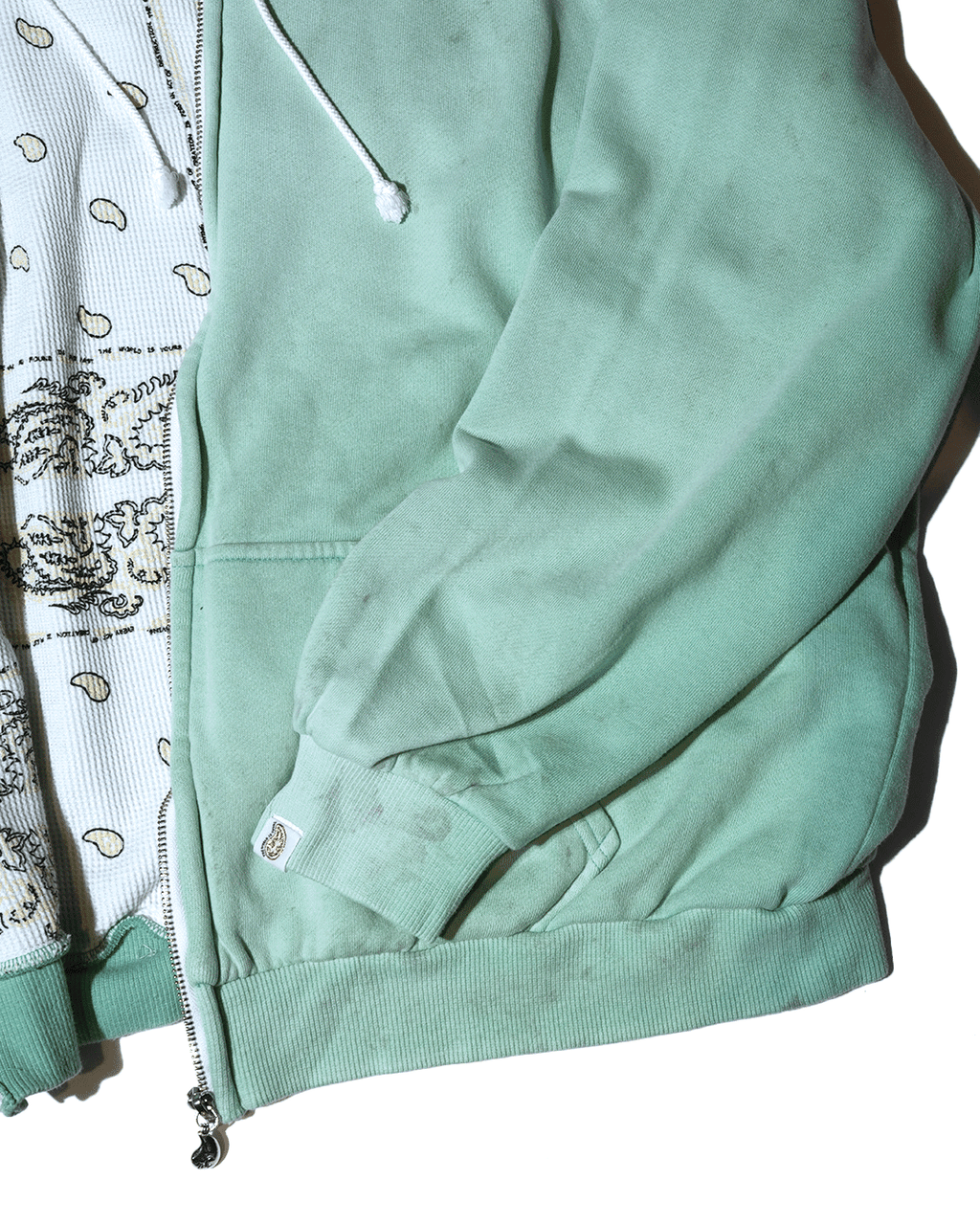 Double Face Paisley Zip Hoodie (Store Exclusive)