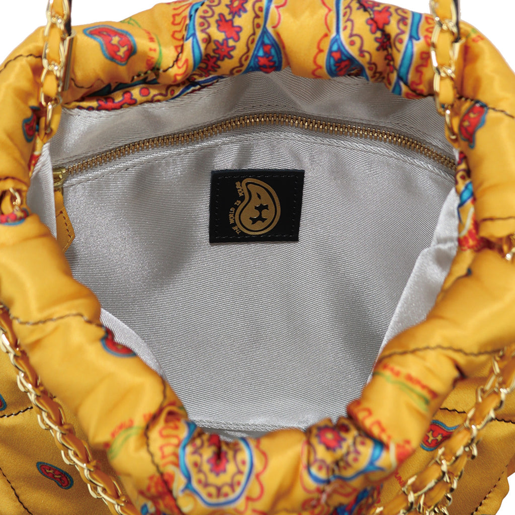 Paisley Silk Chain Pouch