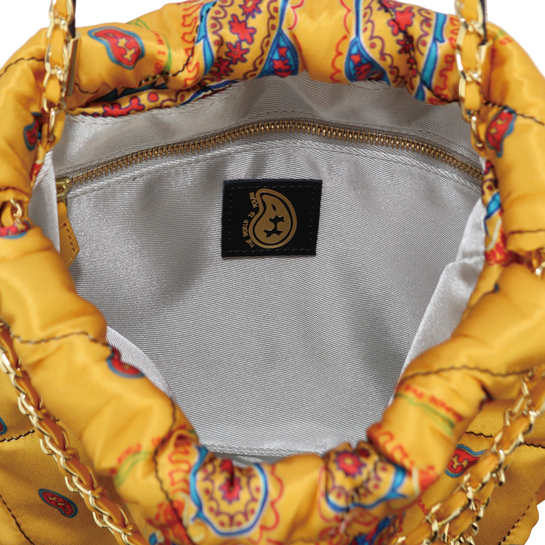 Paisley Silk Chain Pouch