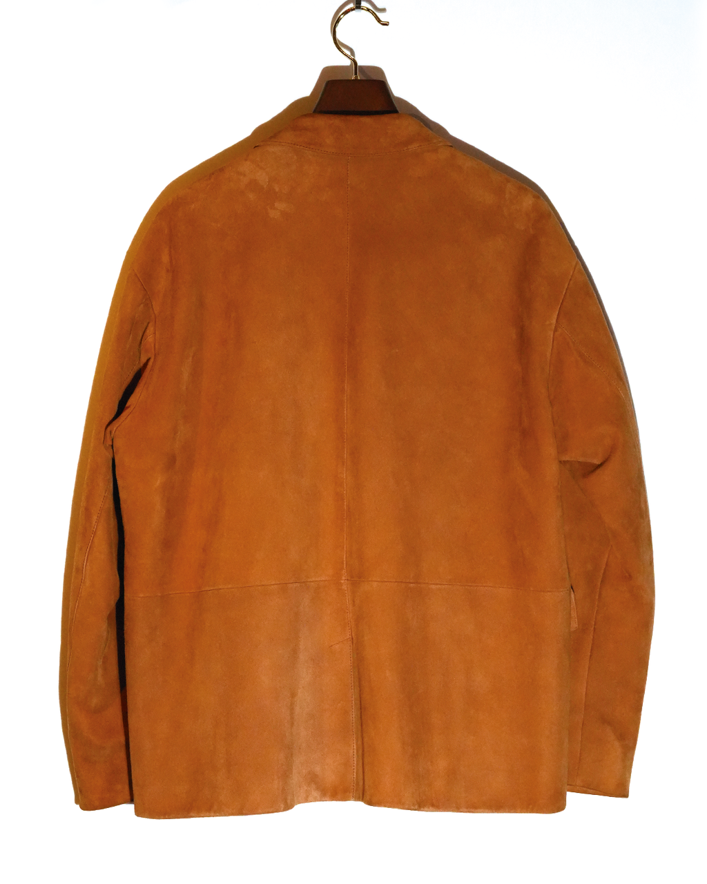 Leather Argyle Patchwork Jacket
