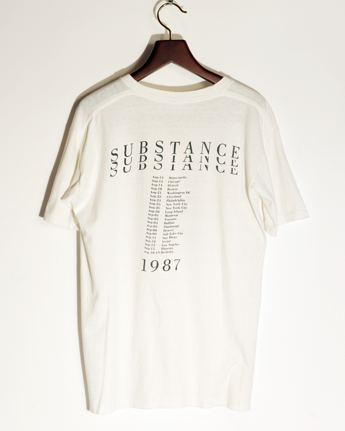 1987 New Order Substance Tour T-shirt