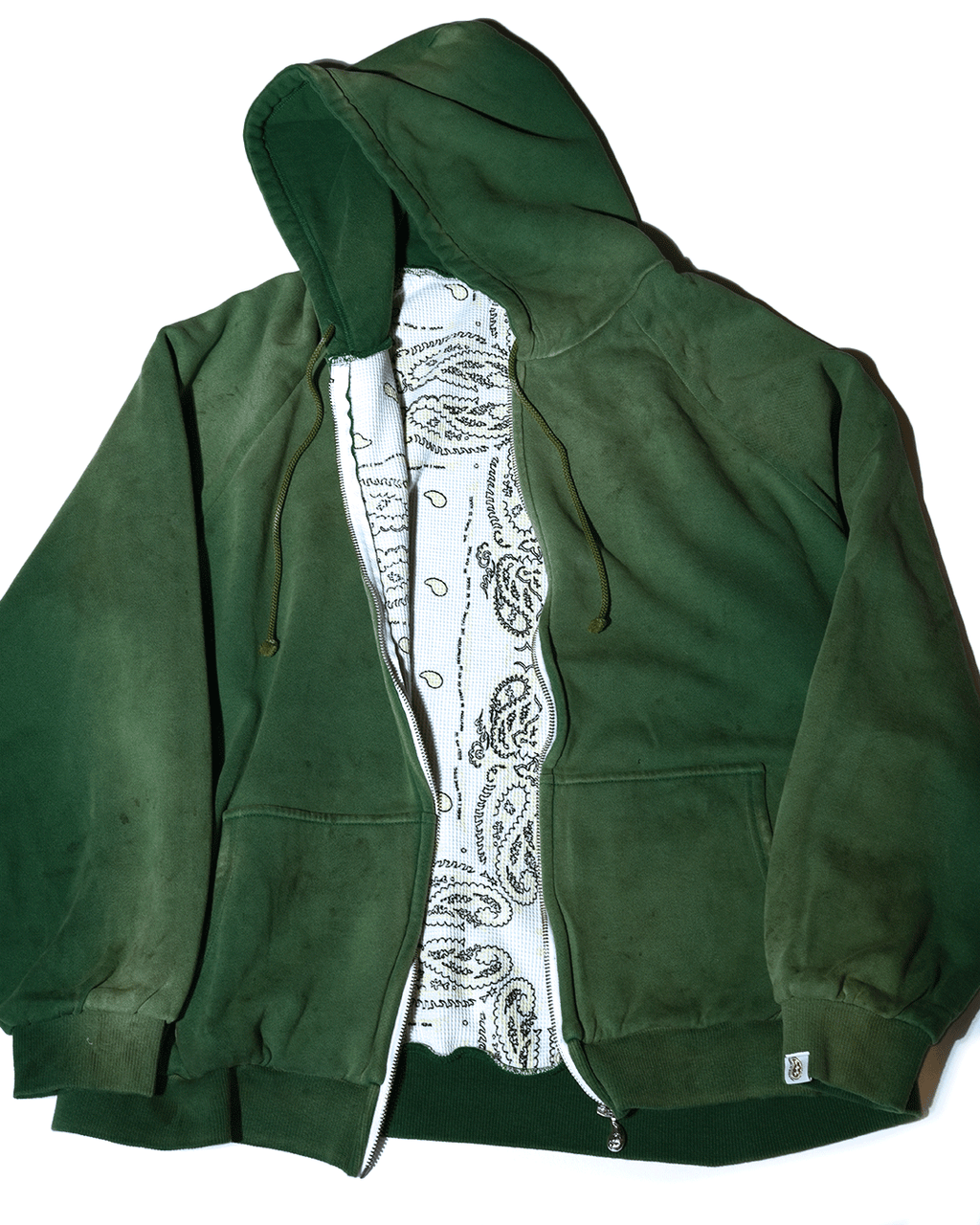 Double Face Paisley Zip Hoodie (Store Exclusive)