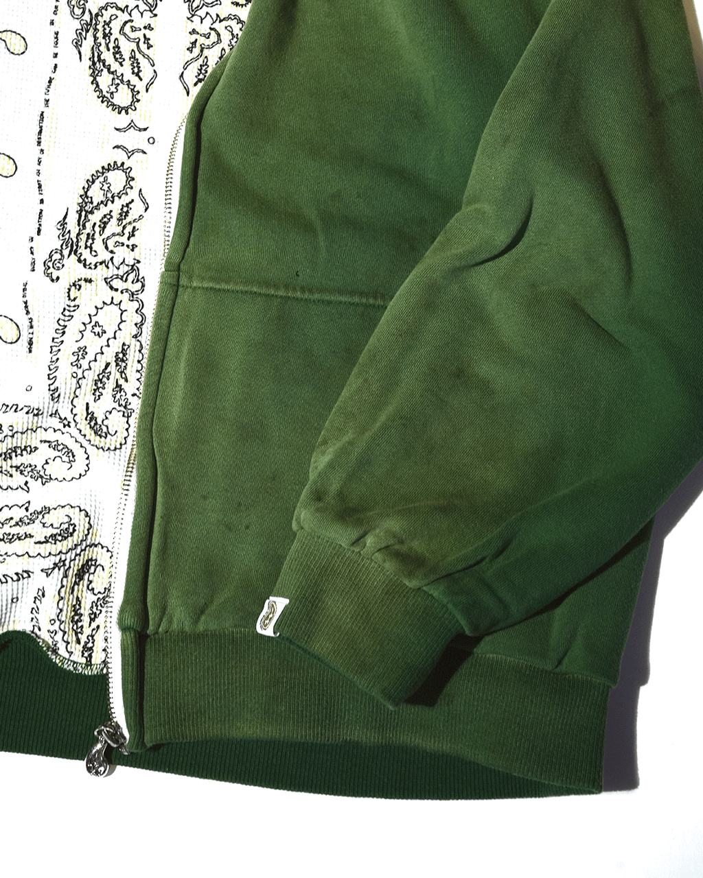 Double Face Paisley Zip Hoodie (Store Exclusive)
