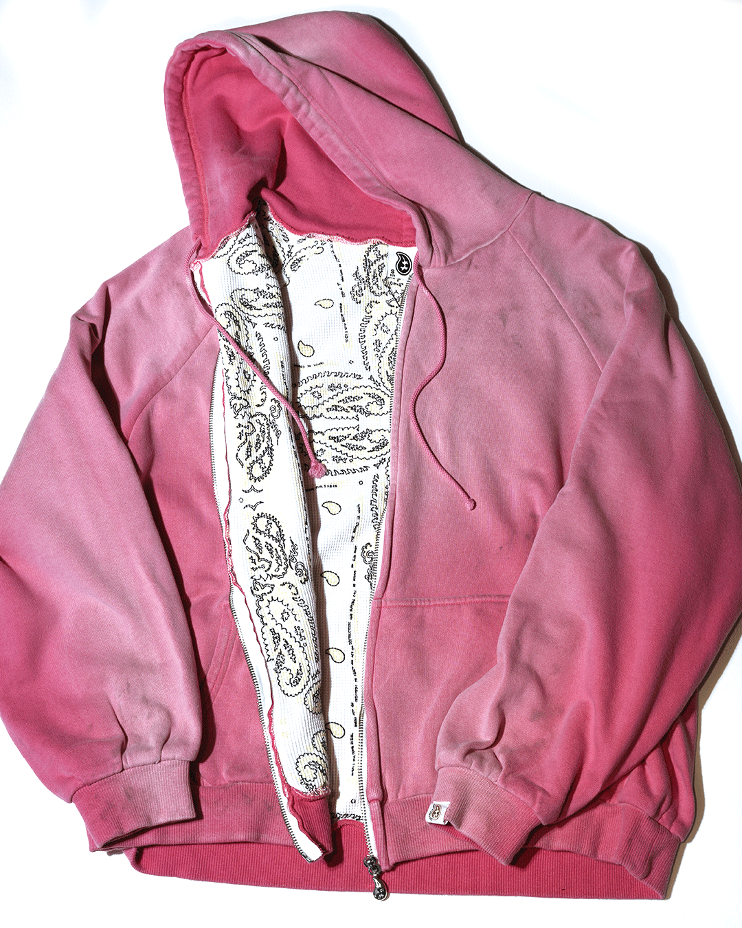 Double Face Paisley Zip Hoodie (Store Exclusive)