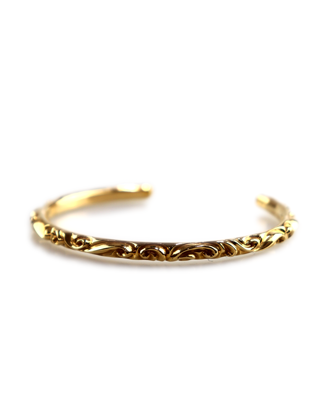 22k scrollband bangle