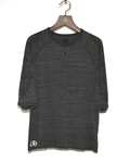 Floral 3/4 Sleeve Henley Tee