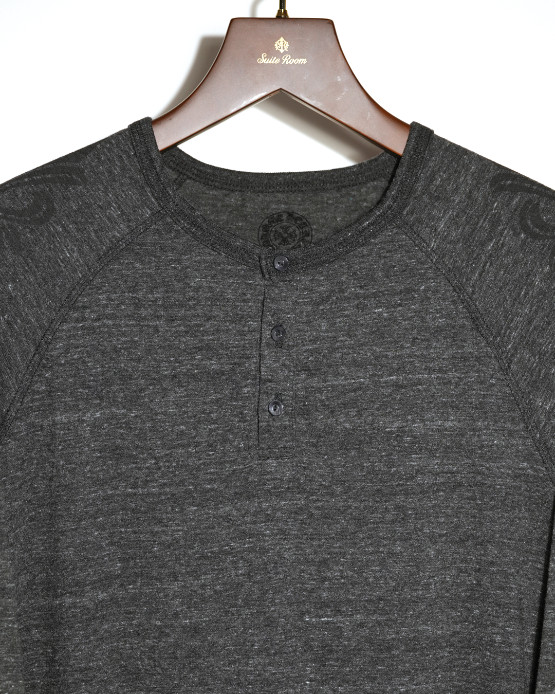 Floral 3/4 Sleeve Henley Tee