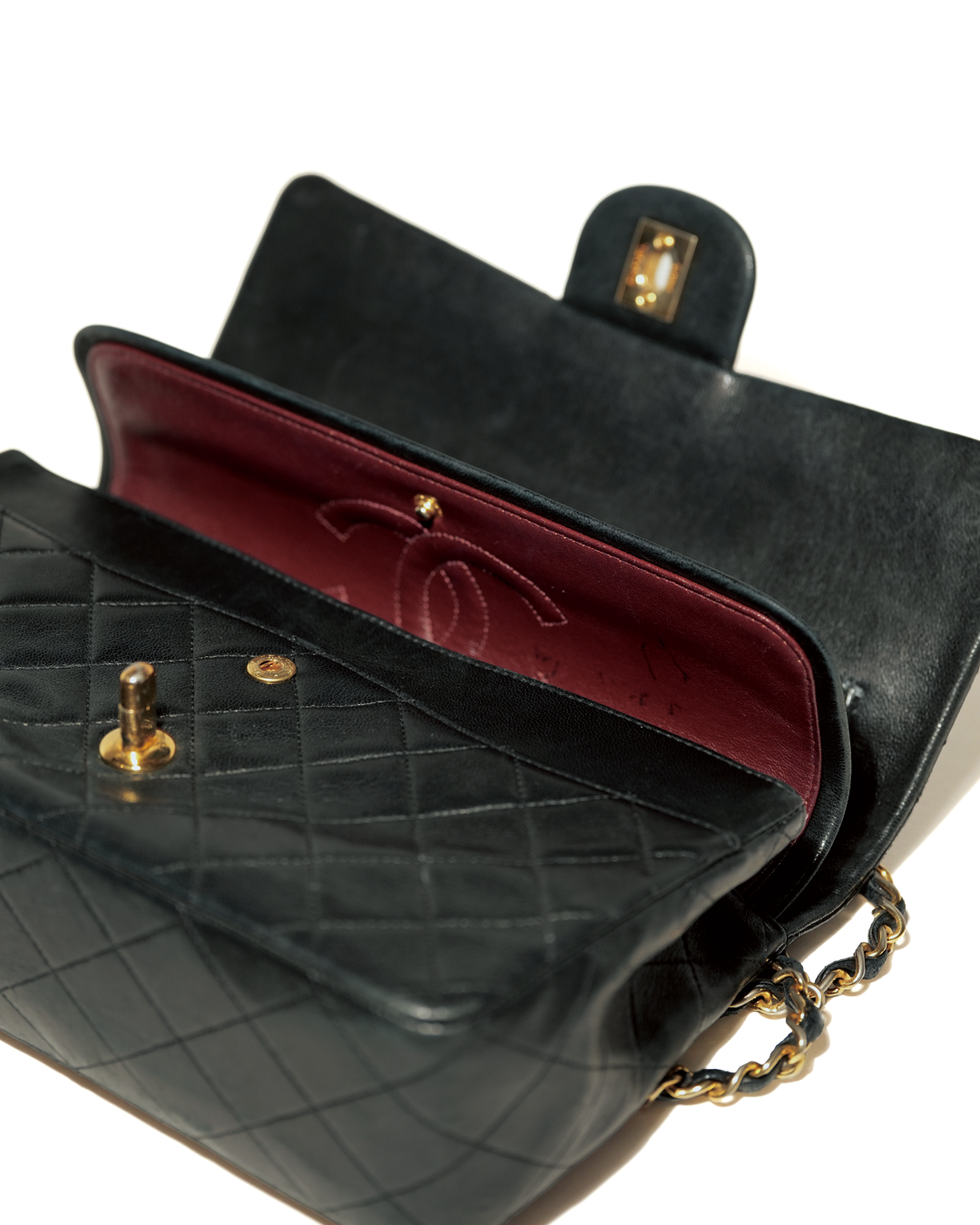 Matelasse Doble Flap Bag