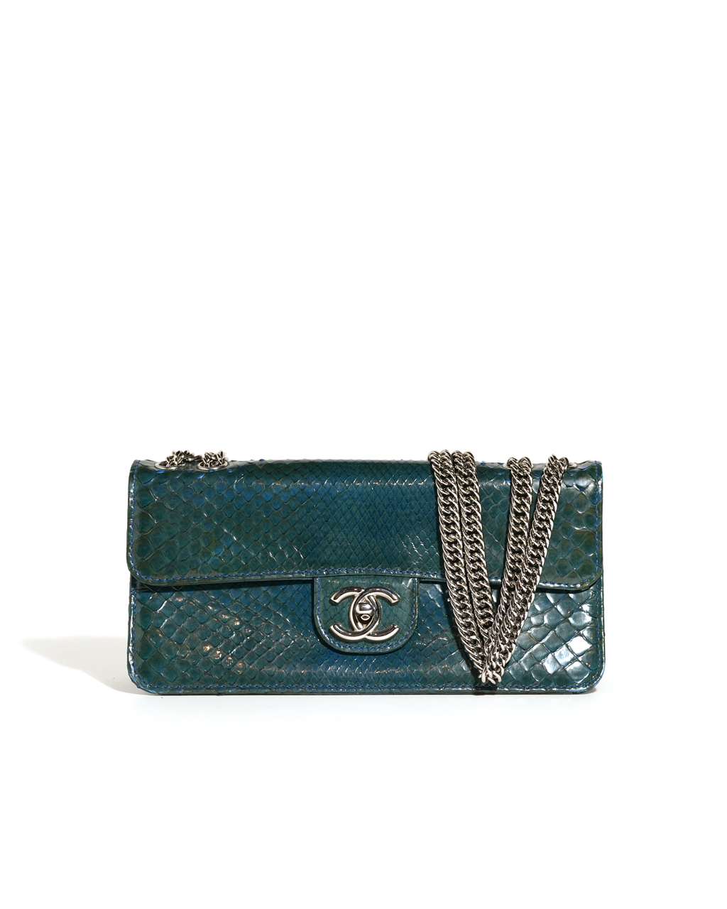 Python Flap Chain Bag
