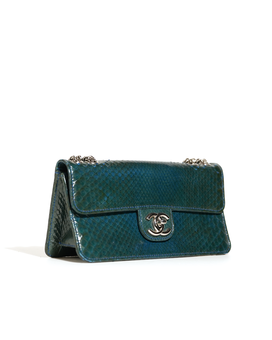 Python Flap Chain Bag