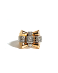 French Tank Diamond Ring