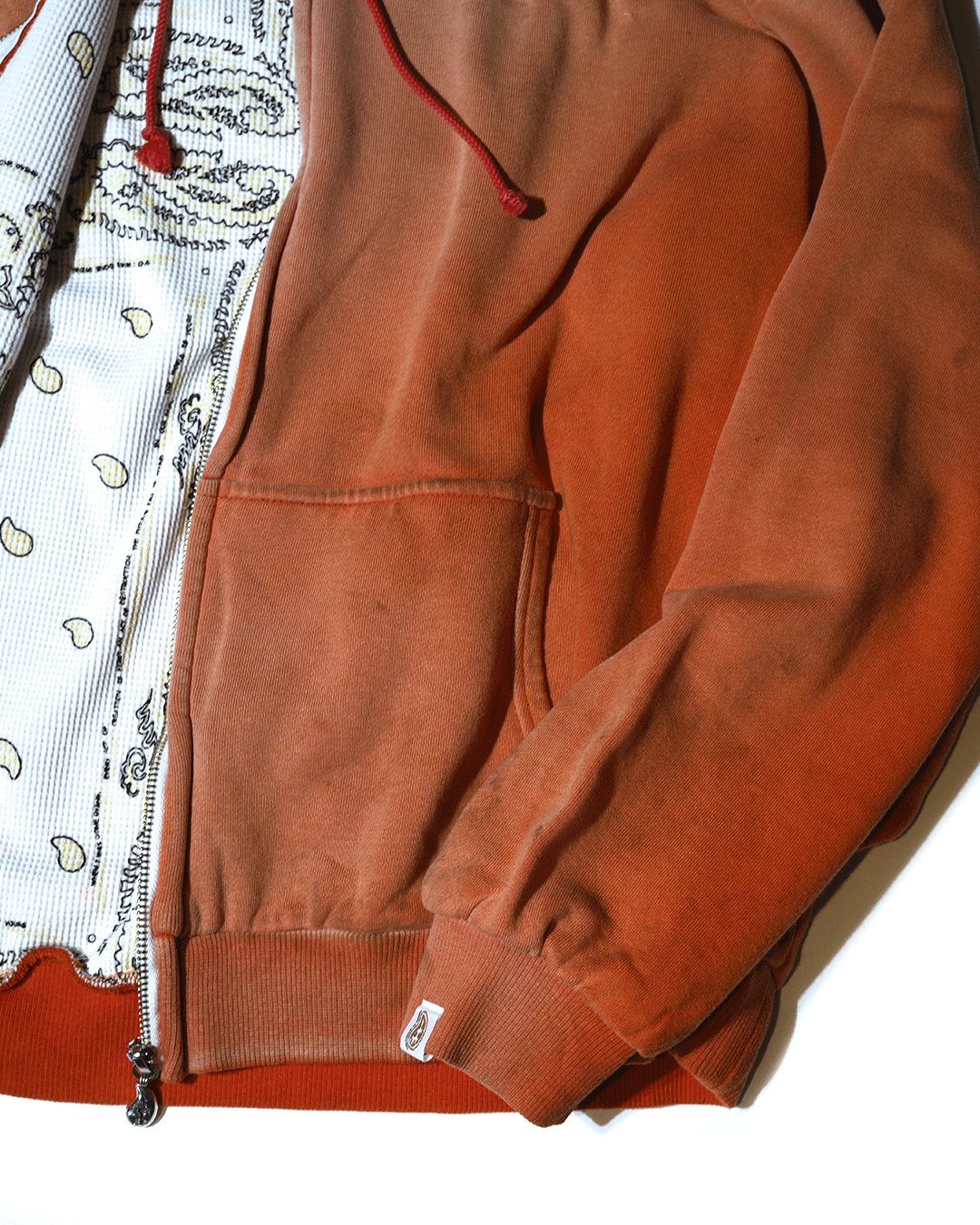 Double Face Paisley Zip Hoodie (Store Exclusive)