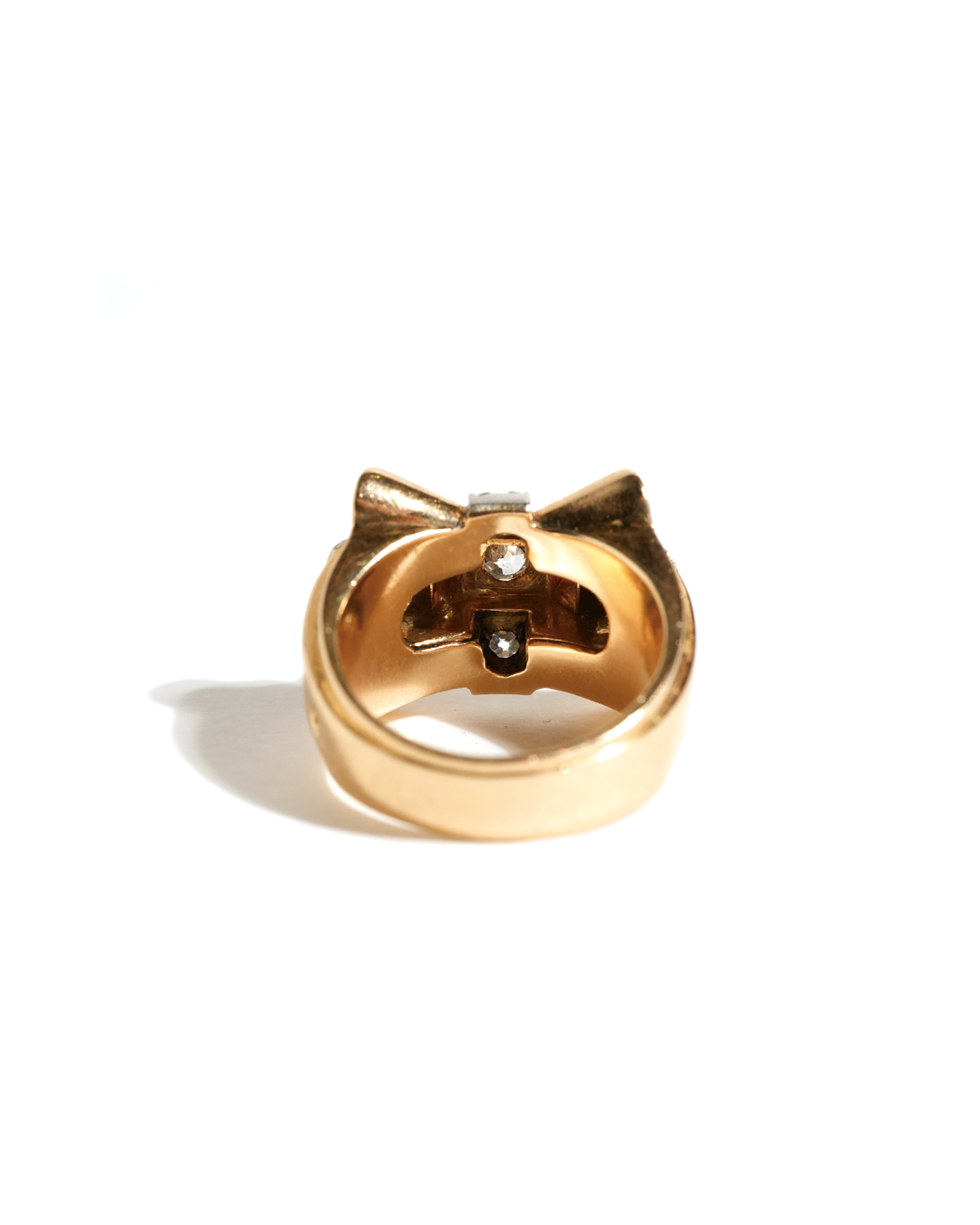 French Tank Diamond Ring