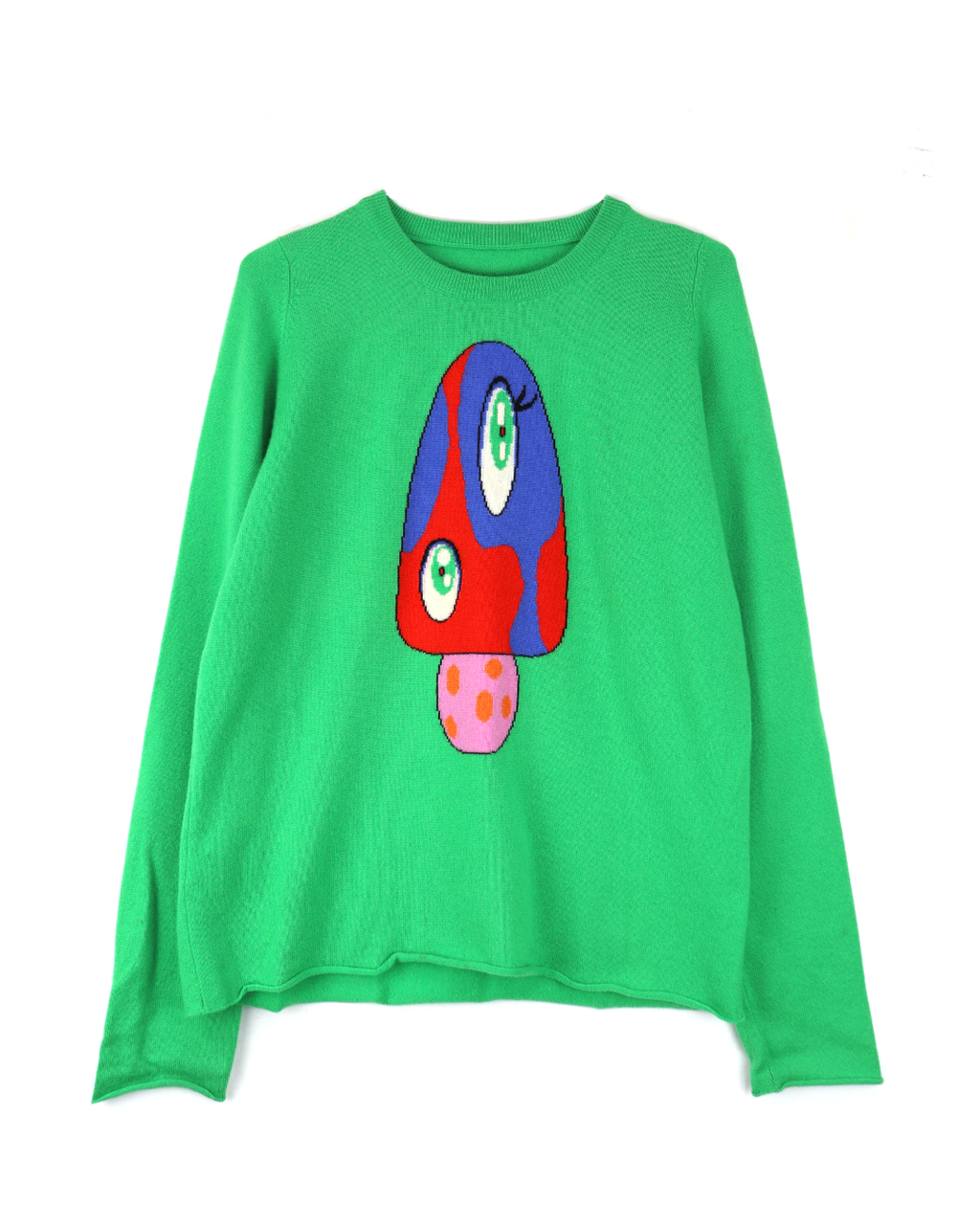 TAKASHI MURAKAMI  Mushroom Cashmere Sweater