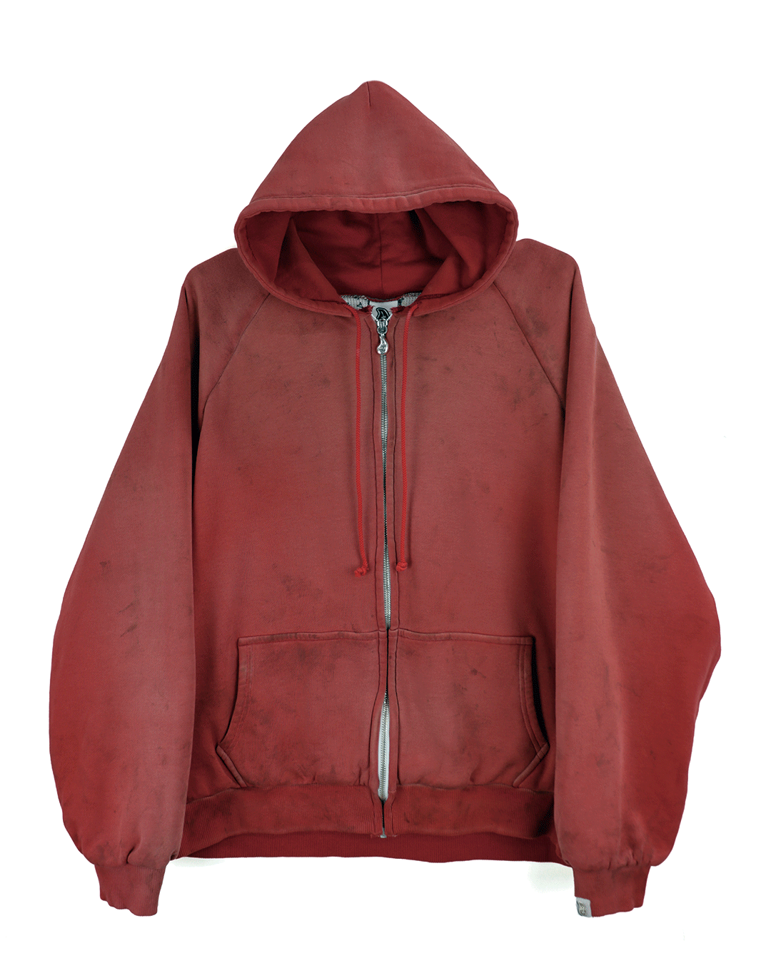 Double Face Paisley Zip Hoodie