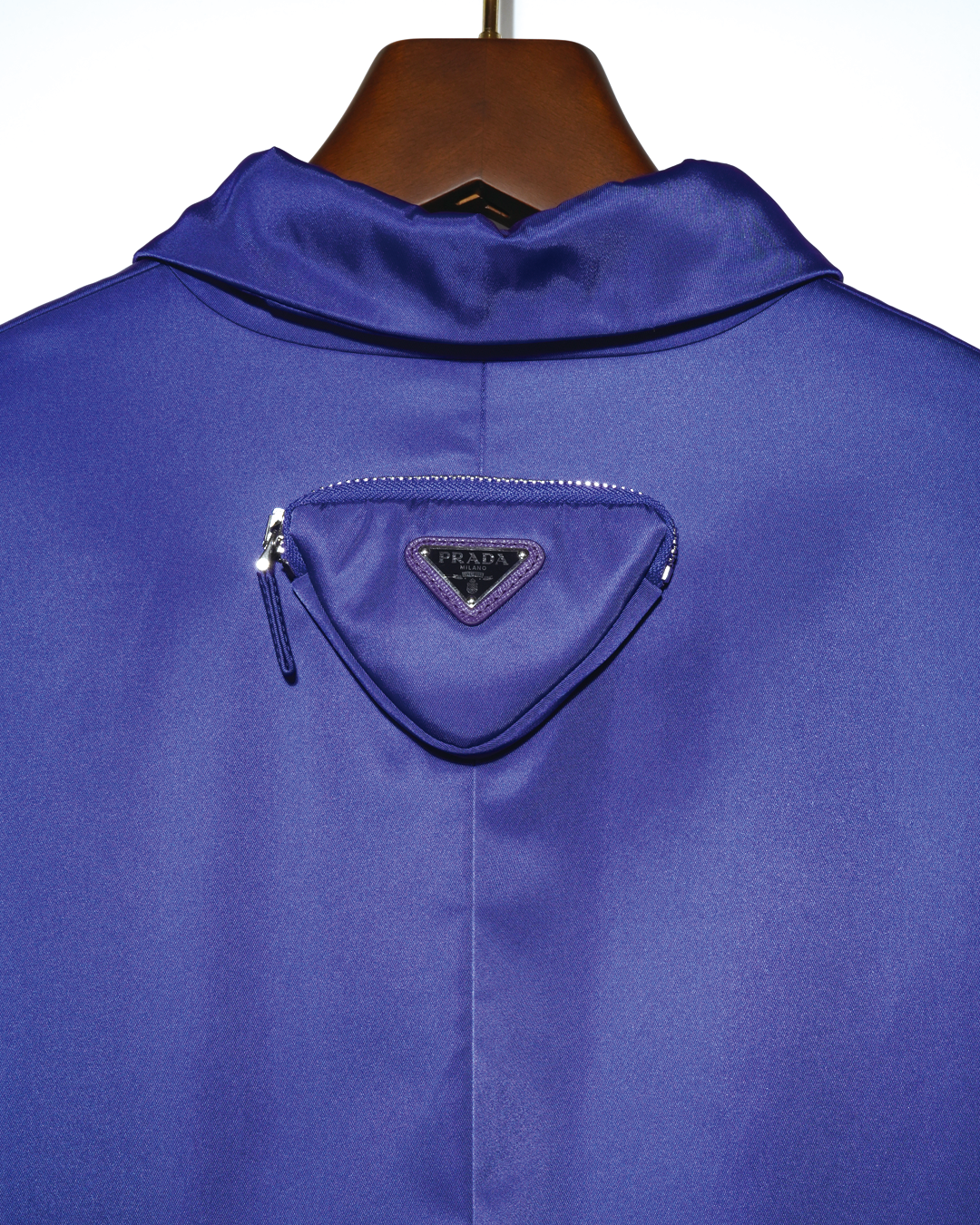 Oversized Nylon Coat
