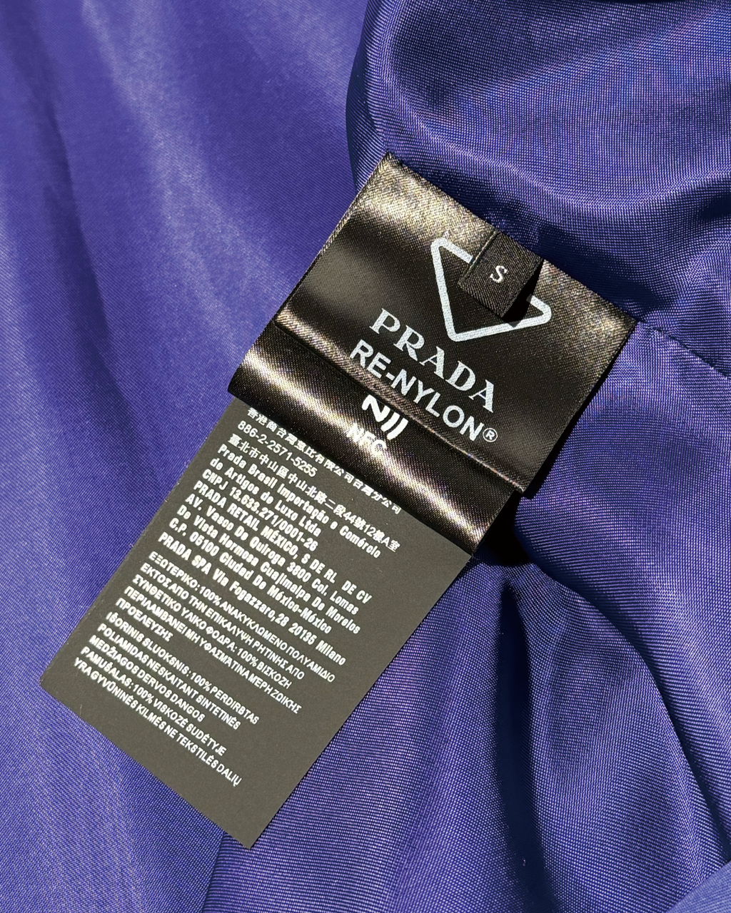 Oversized Nylon Coat