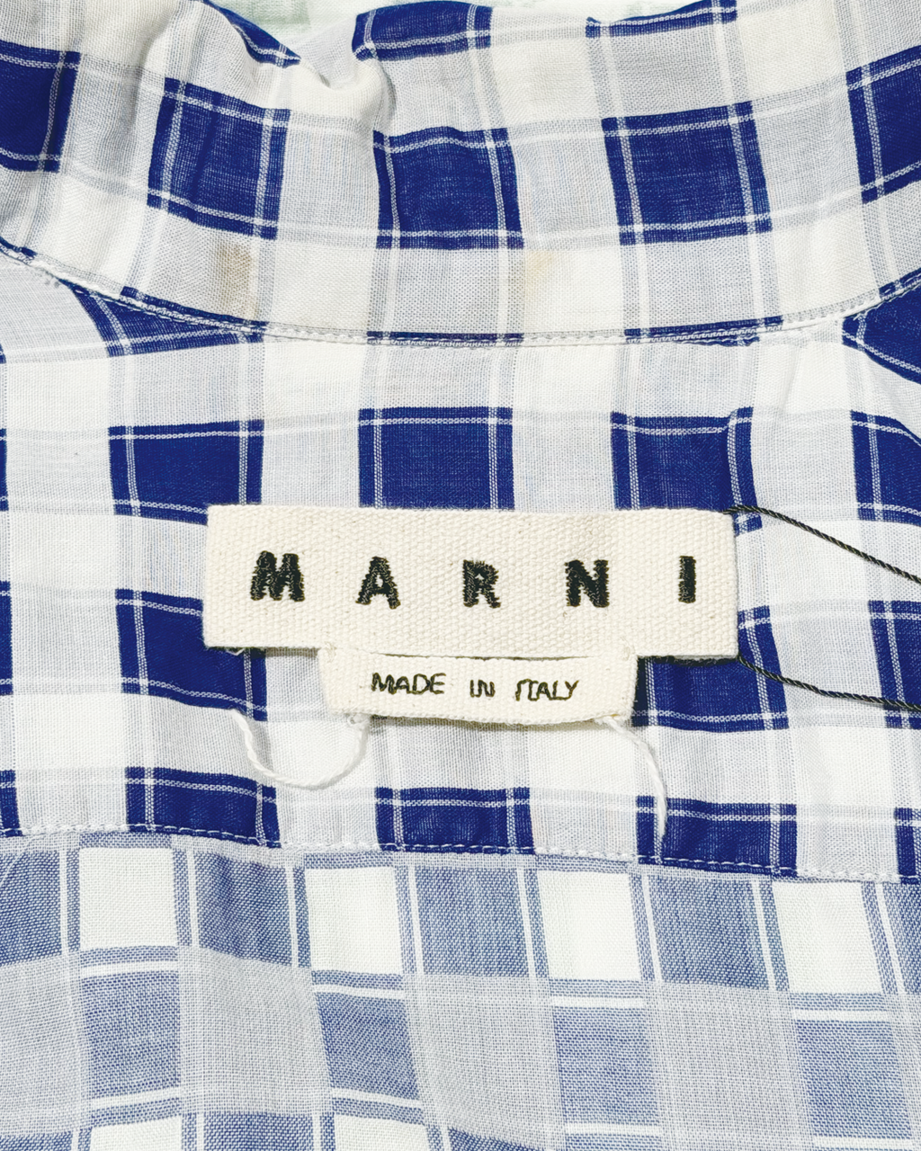 Double Layered Gaze Checked Shirt