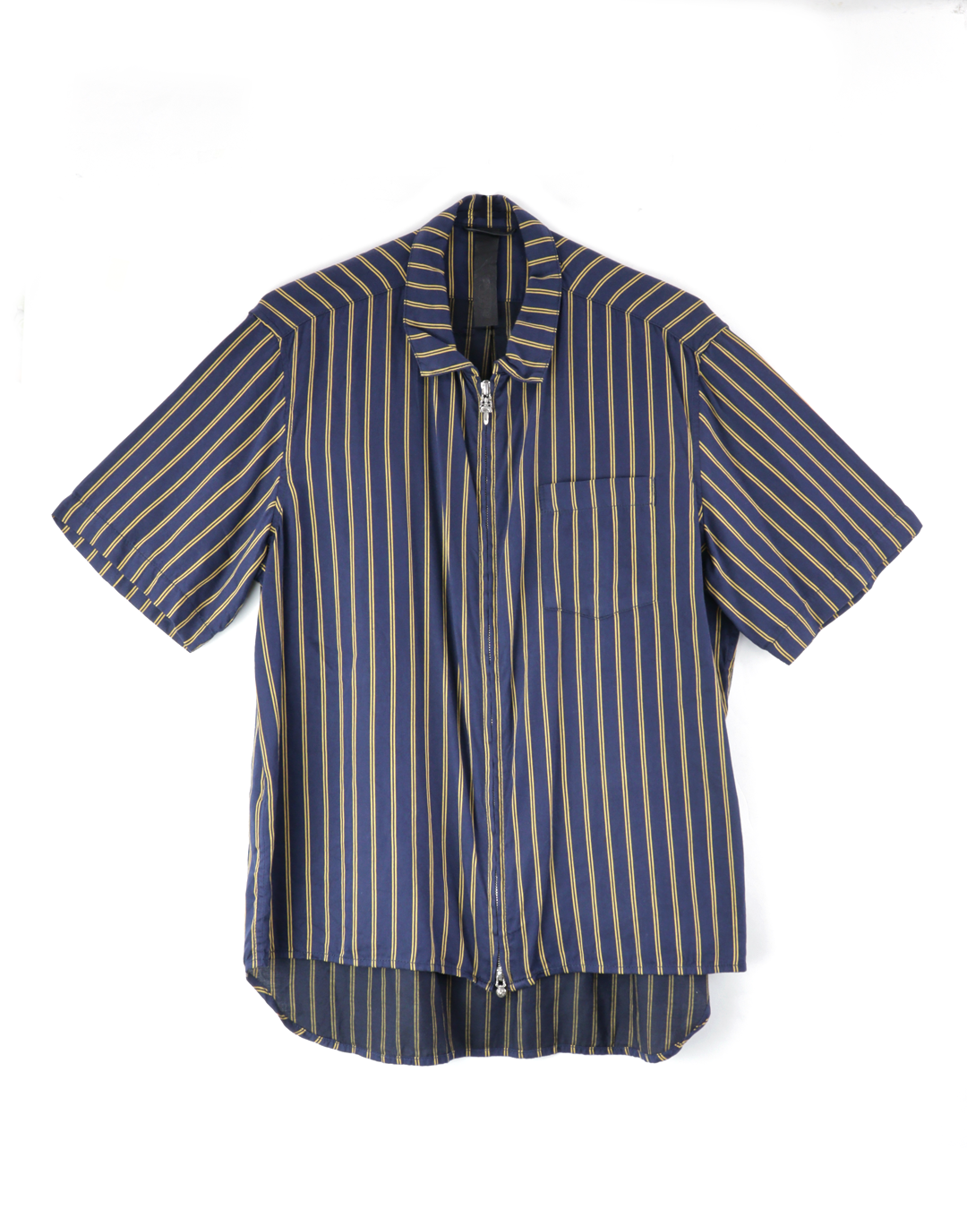 Stripe Dagger Zip S/L Shirts