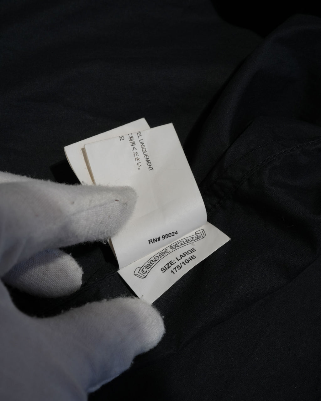 BS Fleur Button Leather Collar L/S Shirt