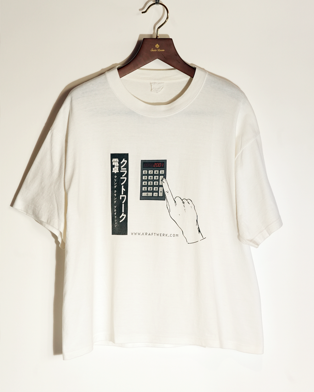 2001 kraftwerk 電卓 T-shirt