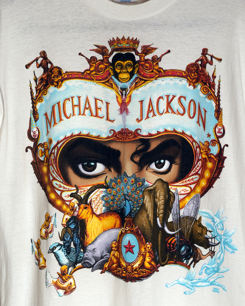 1992 Michel Jackson Dangerous World Tour T-shirt