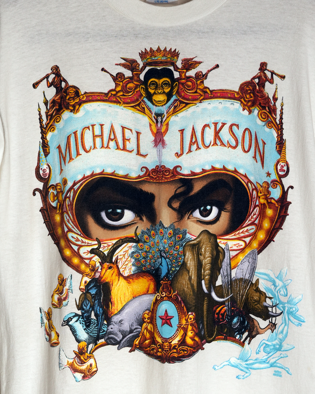 1992 Michel Jackson Dangerous World Tour T-shirt