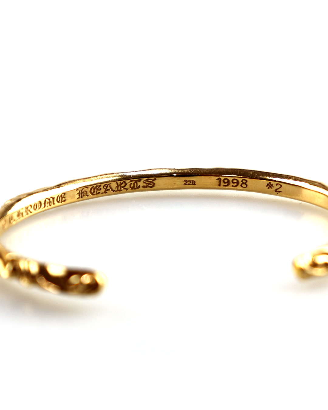 22k scrollband bangle