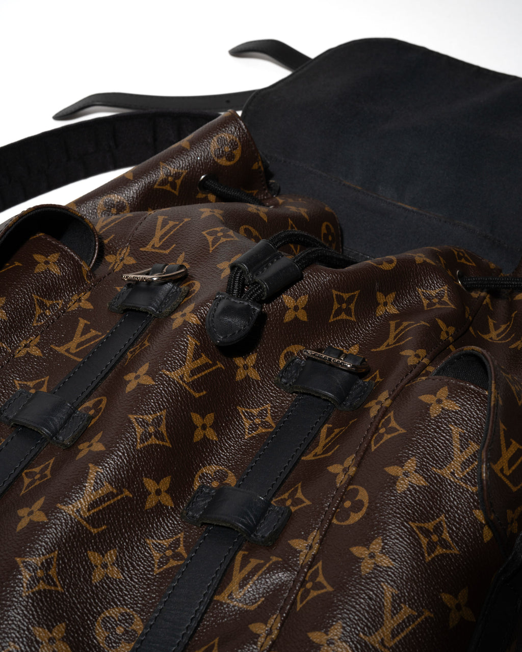 Christopher MM Monogram Macassar Backpack
