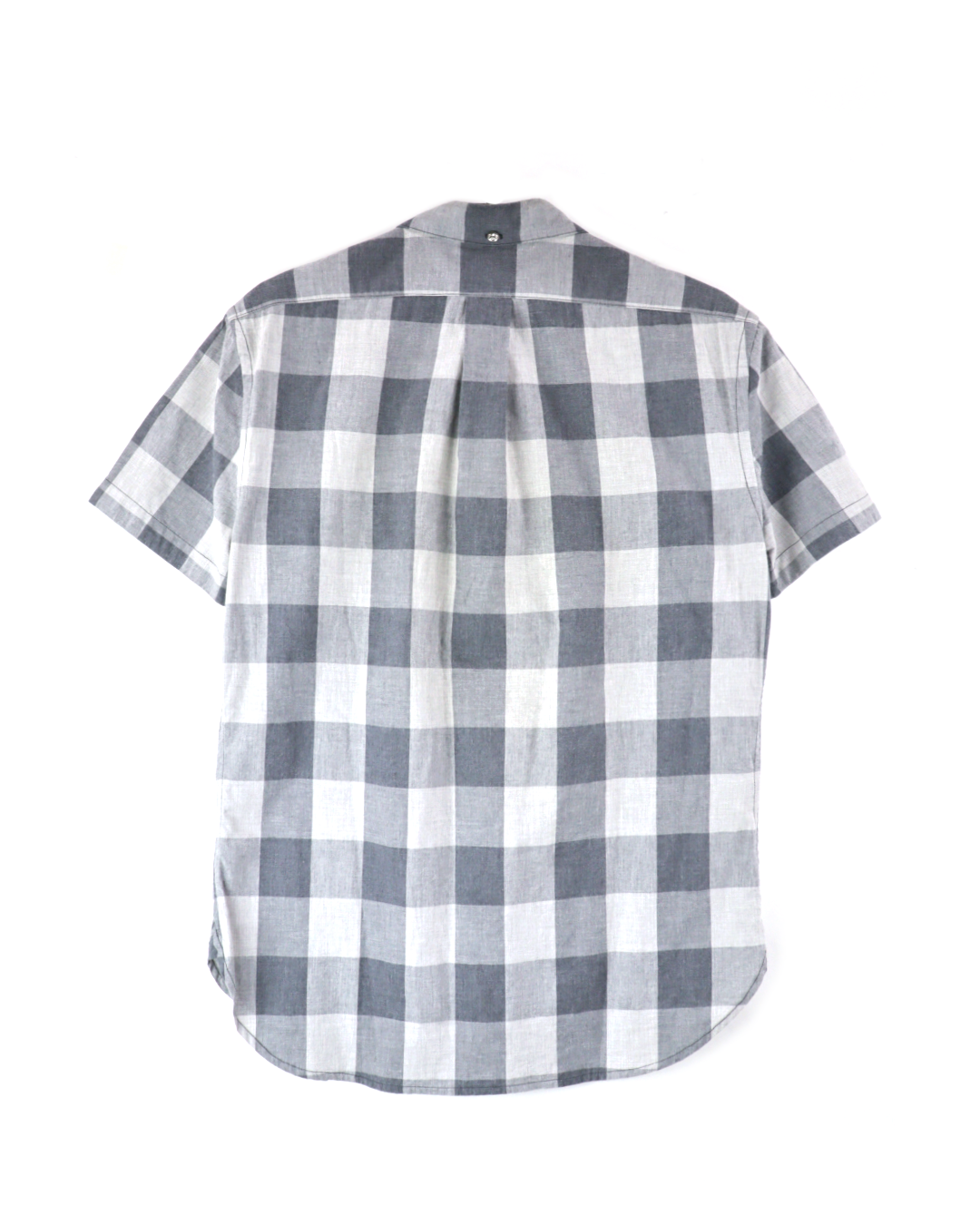 Cross Ball Cotton Check S/L Shirts