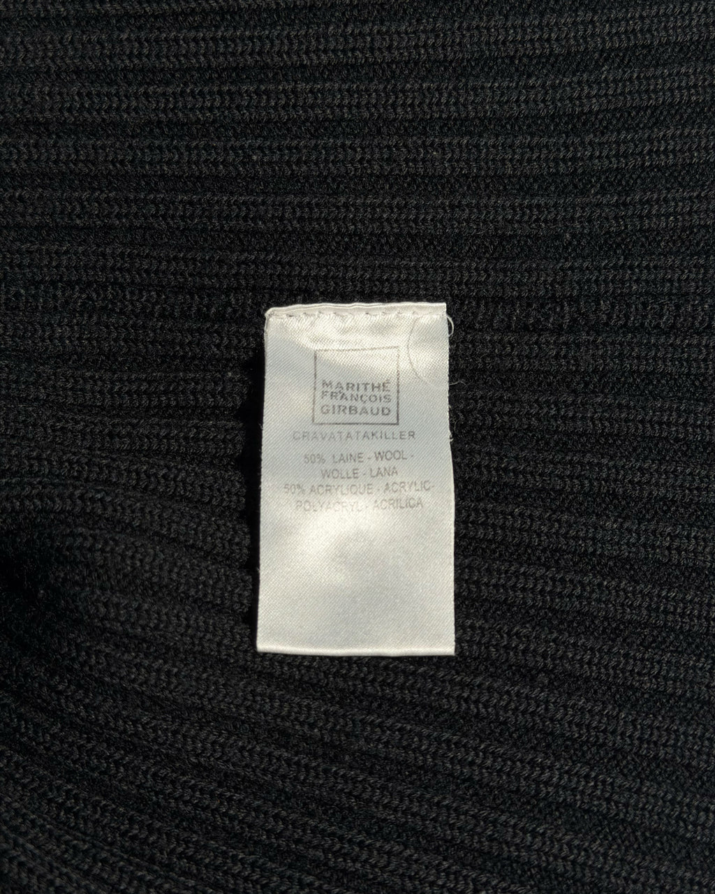 Spiral Pattern Ribbed Driver Sweater