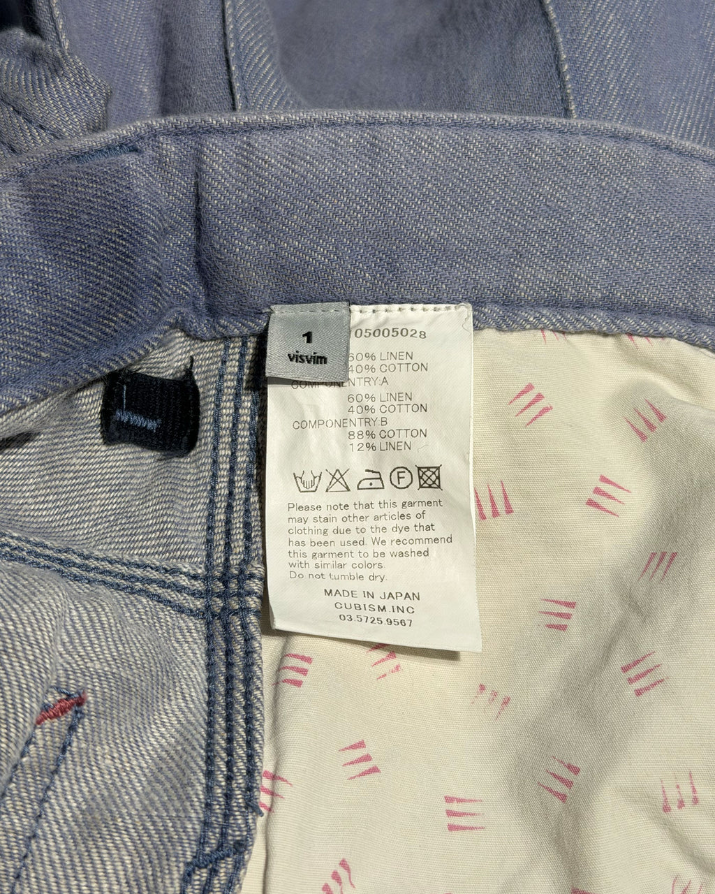 Linen Work Painter Pants
